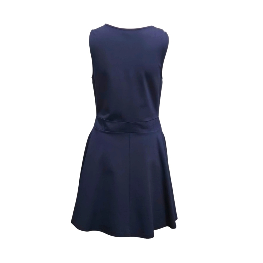 Wildchild Twik Stretchy Navy Blue Sleeveless Mini Dress - Picture 4 of 9